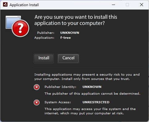 install window